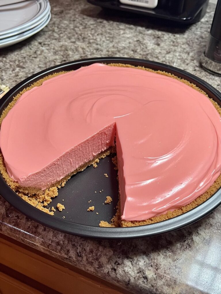 No-Bake Strawberry Cheesecake