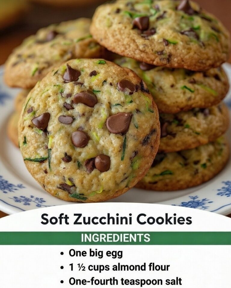 Soft Zucchini Cookies