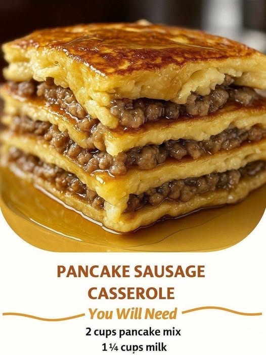 Pancake Sausage Casserole