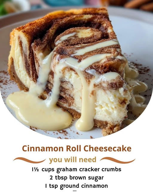 Cinnamon Roll Cheesecake Recipe Ingredients