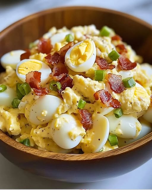 Bacon Ranch Egg Salad Looking for a mouthwatering twist on classic egg salad?
