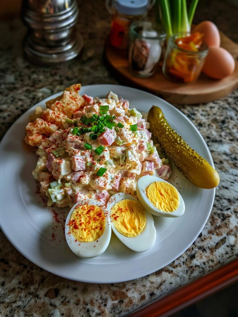 Keto Creamy Ham & Egg Salad