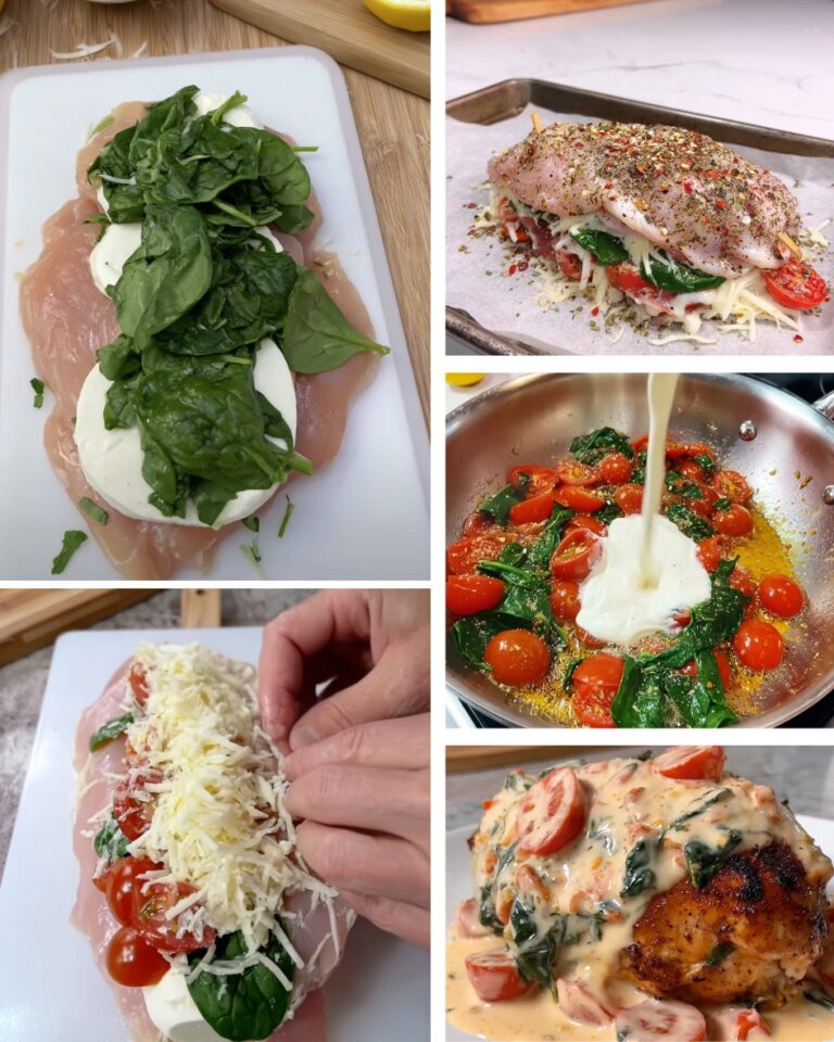 Keto Low-Carb Stuffed “Marry Me” Chicken 